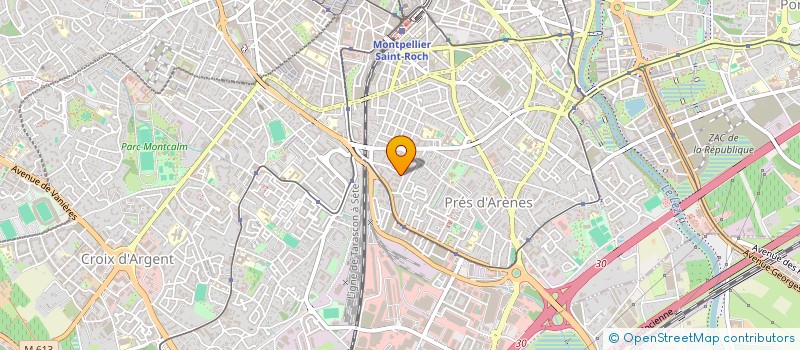 localisation de l'entreprise L'ART DE LA CONDUITE à MONTPELLIER