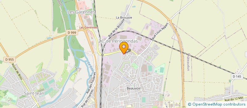 localisation de l'entreprise L'ART DE LA FONTE DE BRONZE à CHATEAUDUN