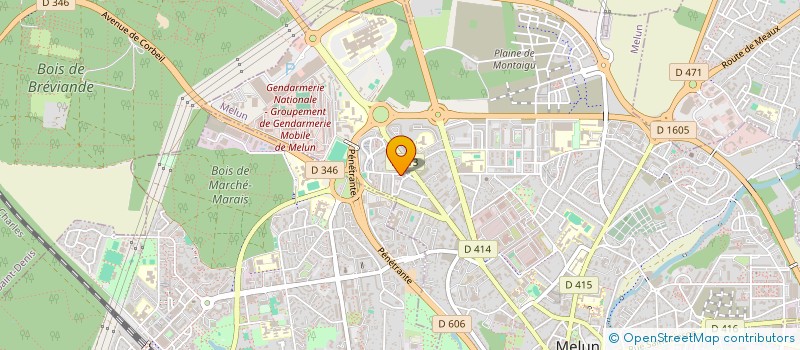 localisation de l'entreprise L'ART DE LA FORMATION A LA SECURITE ROUTIERE à MELUN