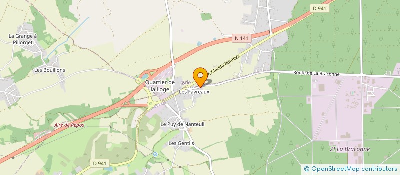 localisation de l'entreprise L'ART DE LA MACONNERIE à MORNAC