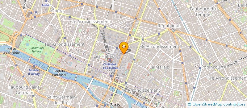 localisation de l'entreprise L'ART DE LA MESSAGERIE à PARIS