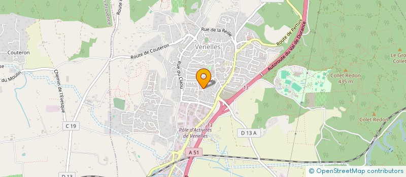localisation de l'entreprise L'ART DE LA PAIX... ET DE VIVRE HEUREUX  VENELLES