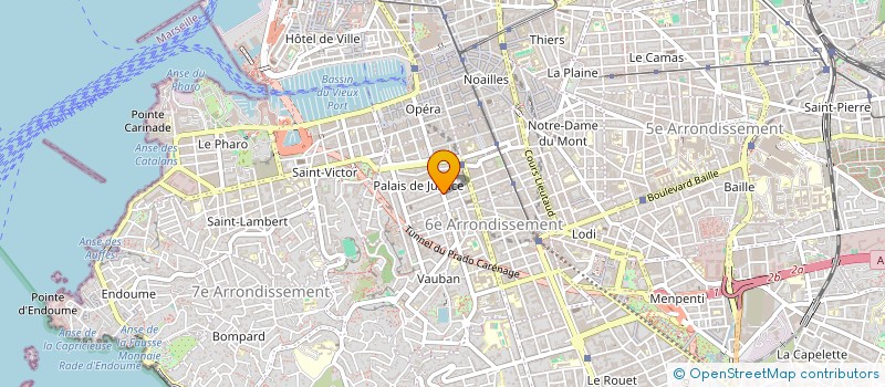 localisation de l'entreprise L ART DE LA PEINTURE à MARSEILLE