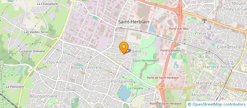 localisation de l'entreprise L'ART DE LA RENOVATION  SAINT-HERBLAIN