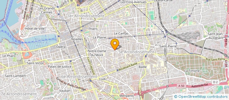 localisation de l'entreprise L'ART DE LA RENOVATION à MARSEILLE