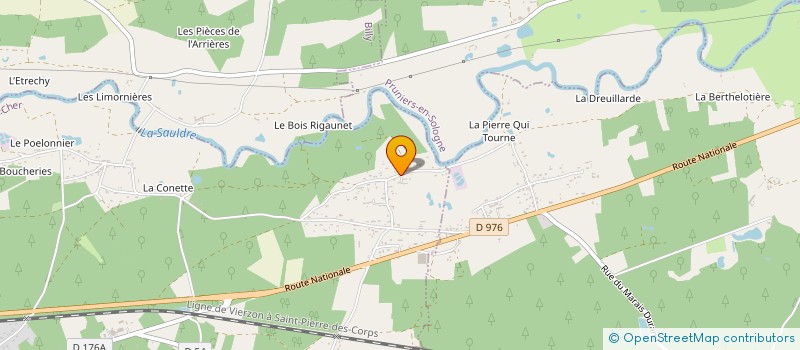 localisation de l'entreprise L'ART DE LA RENOVATION  SELLES-SUR-CHER