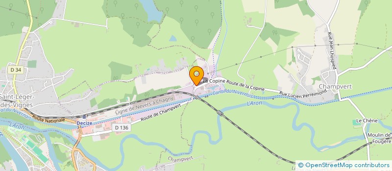 localisation de l'entreprise L'ART DE PL'HAIR  SAINT-LEGER-DES-VIGNES