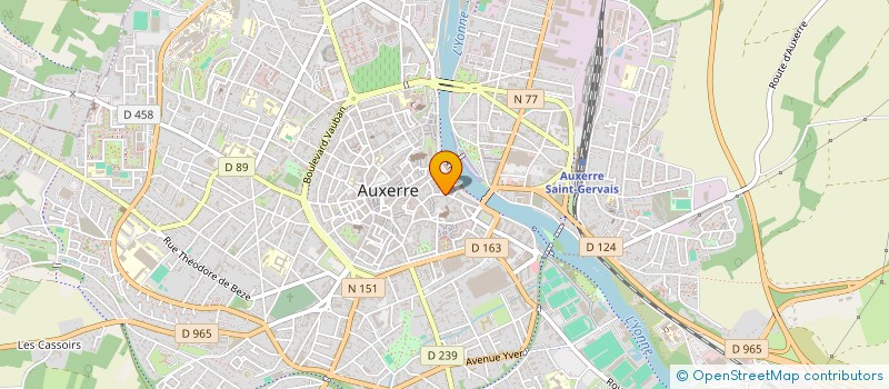 localisation de l'entreprise L'ART DE RIEN OU PRESQUE à AUXERRE