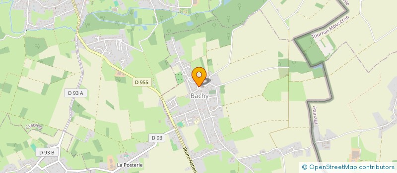 localisation de l'entreprise L'ART DE RIEN - THEATRE D'IMPROVISATION  BACHY