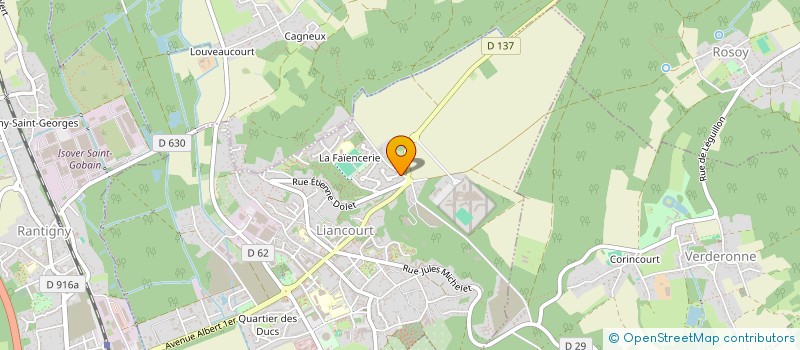 localisation de l'entreprise L'ART DE SOW  RANTIGNY