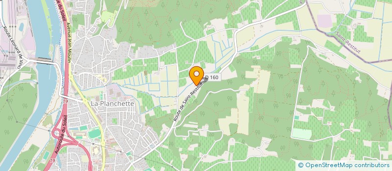 localisation de l'entreprise L'ART DES 4 SAISONS  BOLLENE