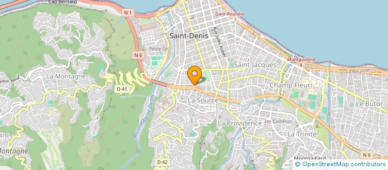 localisation de l'entreprise L'ART DES DELICES à SAINT-DENIS
