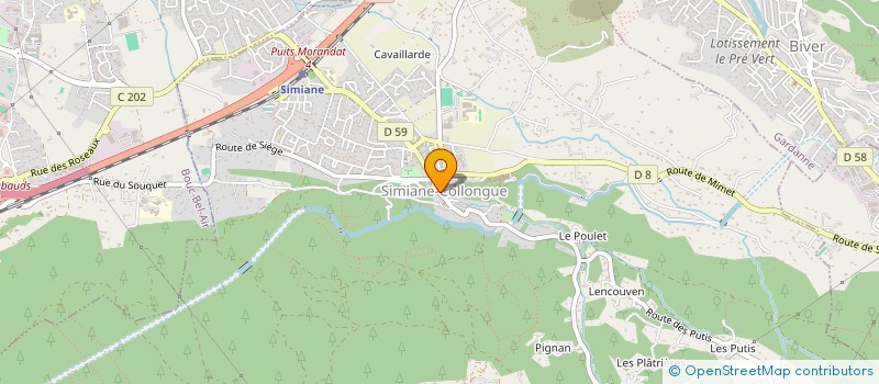 localisation de l'entreprise L'ART DES DOUCEURS  SIMIANE-COLLONGUE