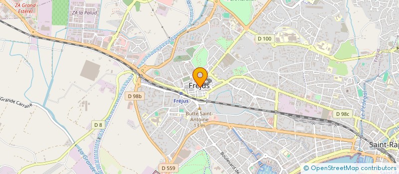 localisation de l'entreprise L'ART DES SENS à FREJUS