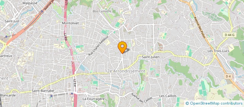 localisation de l'entreprise L'ART DES SENS à MARSEILLE