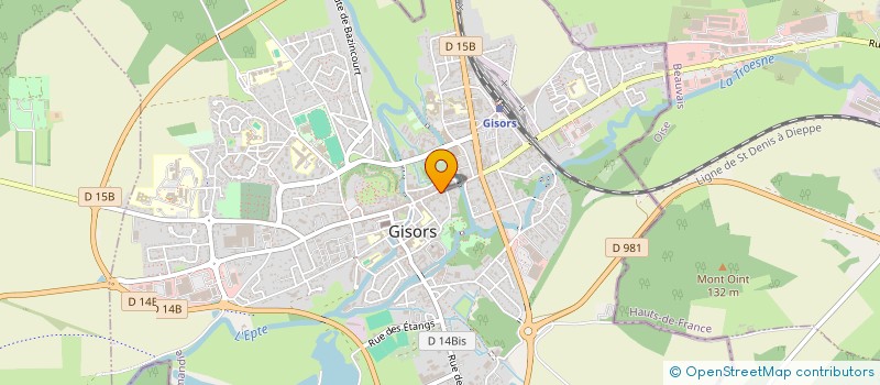 localisation de l'entreprise L ART DES TEMPLIERS à GISORS