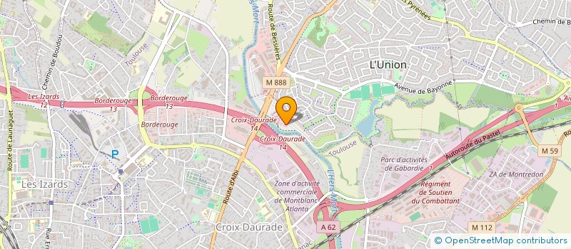 localisation de l'entreprise L'ART DU BIJOU à L'UNION