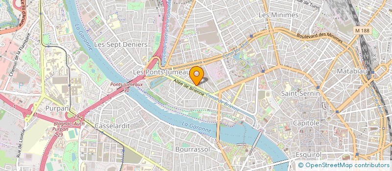 localisation de l'entreprise L'ART DU BILLARD à TOULOUSE