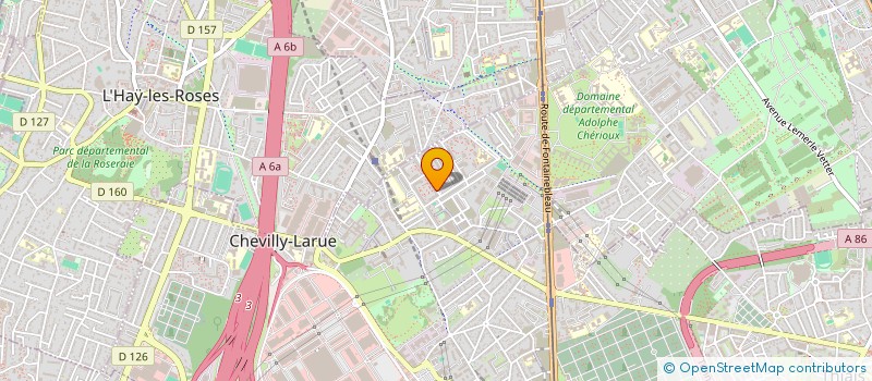 localisation de l'entreprise L'ART DU BOIS 94  CHEVILLY-LARUE