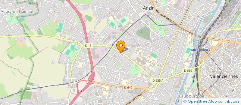 localisation de l'entreprise L'ART DU BURGER  VALENCIENNES