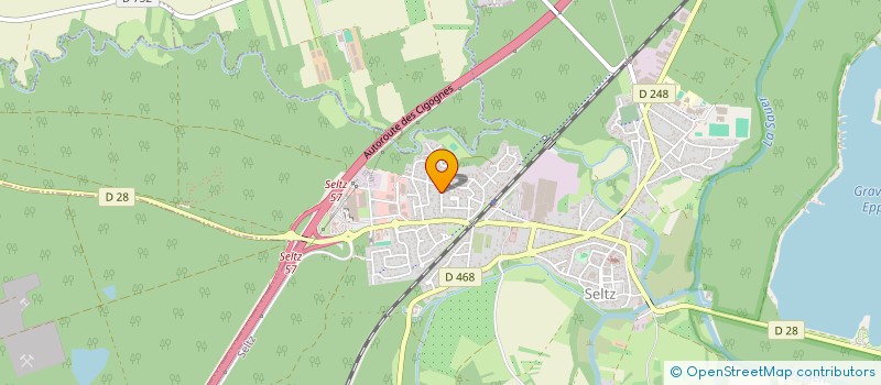 localisation de l'entreprise L'ART DU CARRELAGE FUCHS  SELTZ