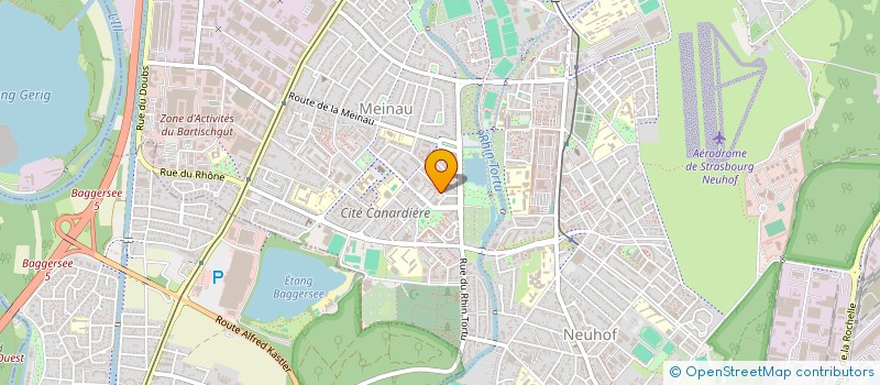 localisation de l'entreprise L'ART DU CARRELEUR à STRASBOURG