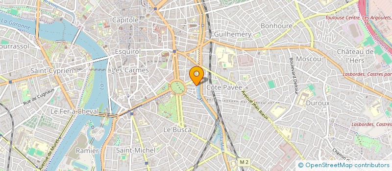 localisation de l'entreprise L'ART DU CHEVEU à TOULOUSE