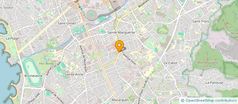 localisation de l'entreprise L ART DU CHI GARLABAN à MARSEILLE
