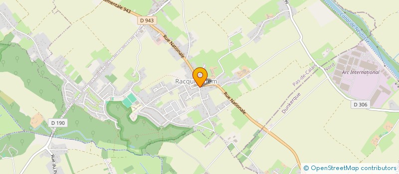 localisation de l'entreprise L'ART DU CISEAU  RACQUINGHEM