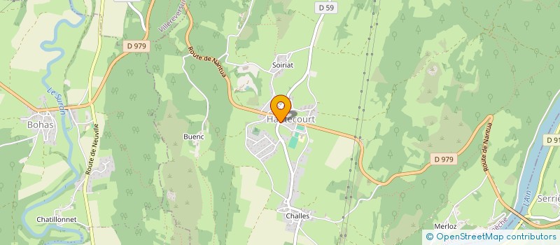 localisation de l'entreprise L'ART DU COCHON  HAUTECOURT-ROMANECHE