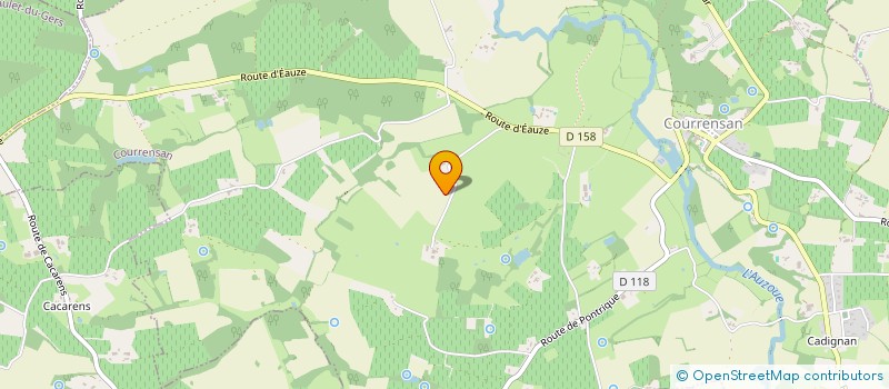 localisation de l'entreprise L'ART DU CREDIT VENDEUR  COURRENSAN