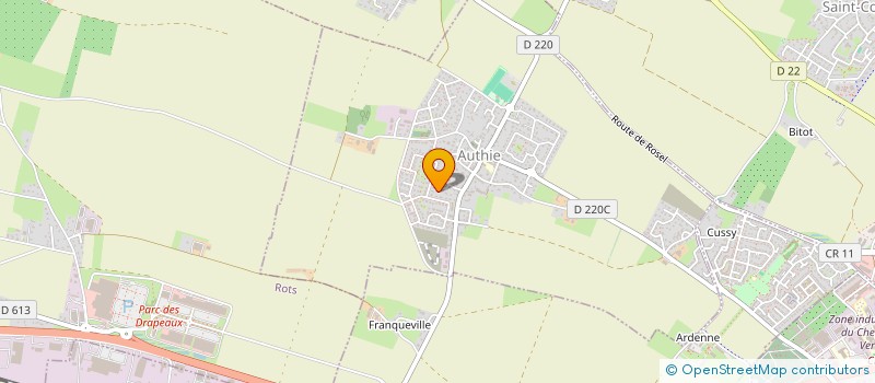localisation de l'entreprise L'ART DU CUIR à AUTHIE