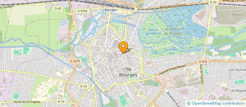 localisation de l'entreprise L'ART DU CUIR  BOURGES