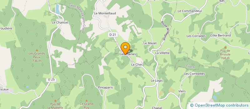 localisation de l'entreprise L'ART DU DEHORS  SAINT-MAURICE-PRES-CROCQ