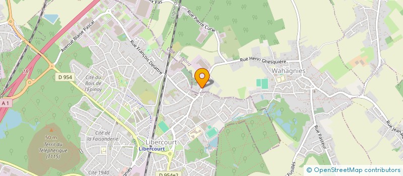 localisation de l'entreprise L'ART DU DETAIL  WAHAGNIES