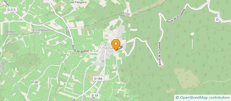 localisation de l'entreprise L'ART DU DETAIL  FLASSAN