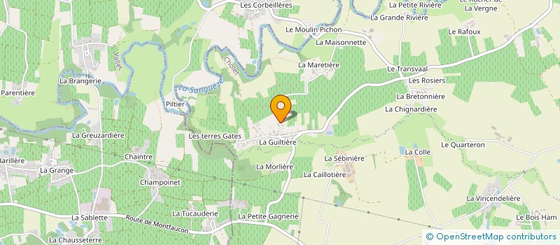 localisation de l'entreprise L'ART DU GESTE FORMATION  SEVREMOINE