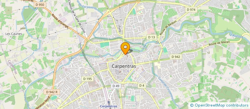 localisation de l'entreprise L'ART DU GOUT  CARPENTRAS