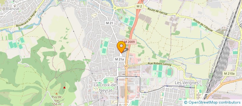 localisation de l'entreprise L'ART DU GRILL  CEBAZAT