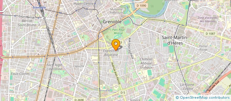localisation de l'entreprise L'ART DU LIVRE à GRENOBLE