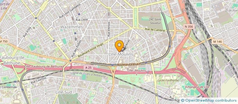 localisation de l'entreprise L'ART DU MARIAGE à LILLE