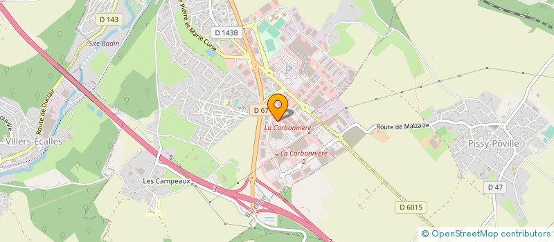localisation de l'entreprise L'ART DU MEUBLE à BARENTIN