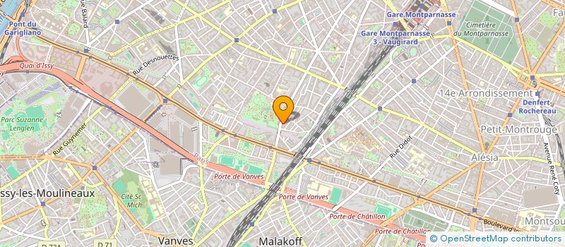 localisation de l'entreprise L'ART DU MEUBLE  PARIS