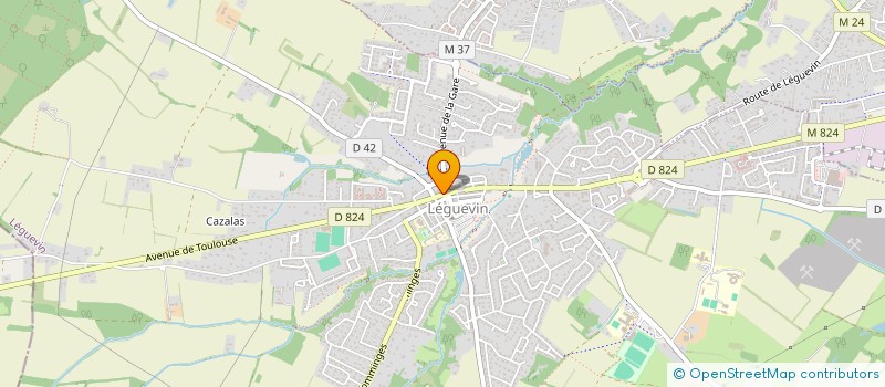 localisation de l'entreprise L'ART DU NET à LEGUEVIN