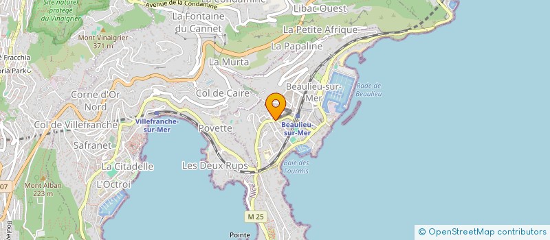 localisation de l'entreprise L'ART DU PAIN à BEAULIEU-SUR-MER