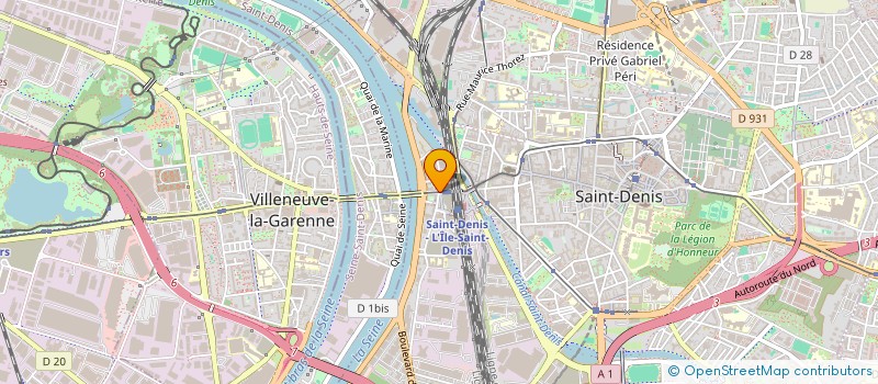 localisation de l'entreprise L'ART DU PAIN à SAINT-DENIS