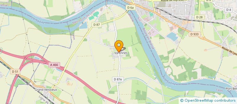 localisation de l'entreprise L'ART DU PAYSAGE  QUINCIEUX