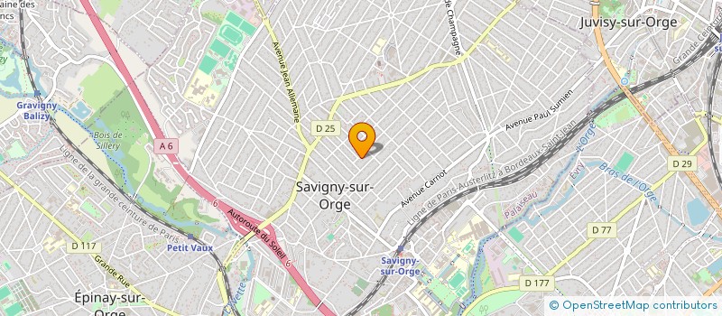 localisation de l'entreprise L'ART DU PORC à SAVIGNY-SUR-ORGE