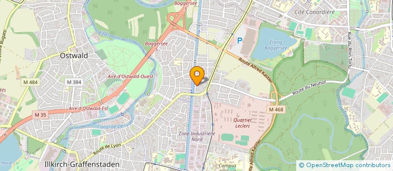 localisation de l'entreprise L'ART DU POSEUR  ILLKIRCH-GRAFFENSTADEN