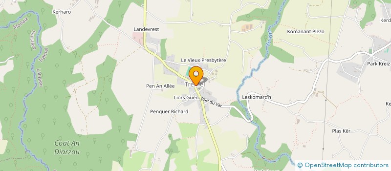 localisation de l'entreprise L'ART DU SPECTACLE  PLESTIN-LES-GREVES